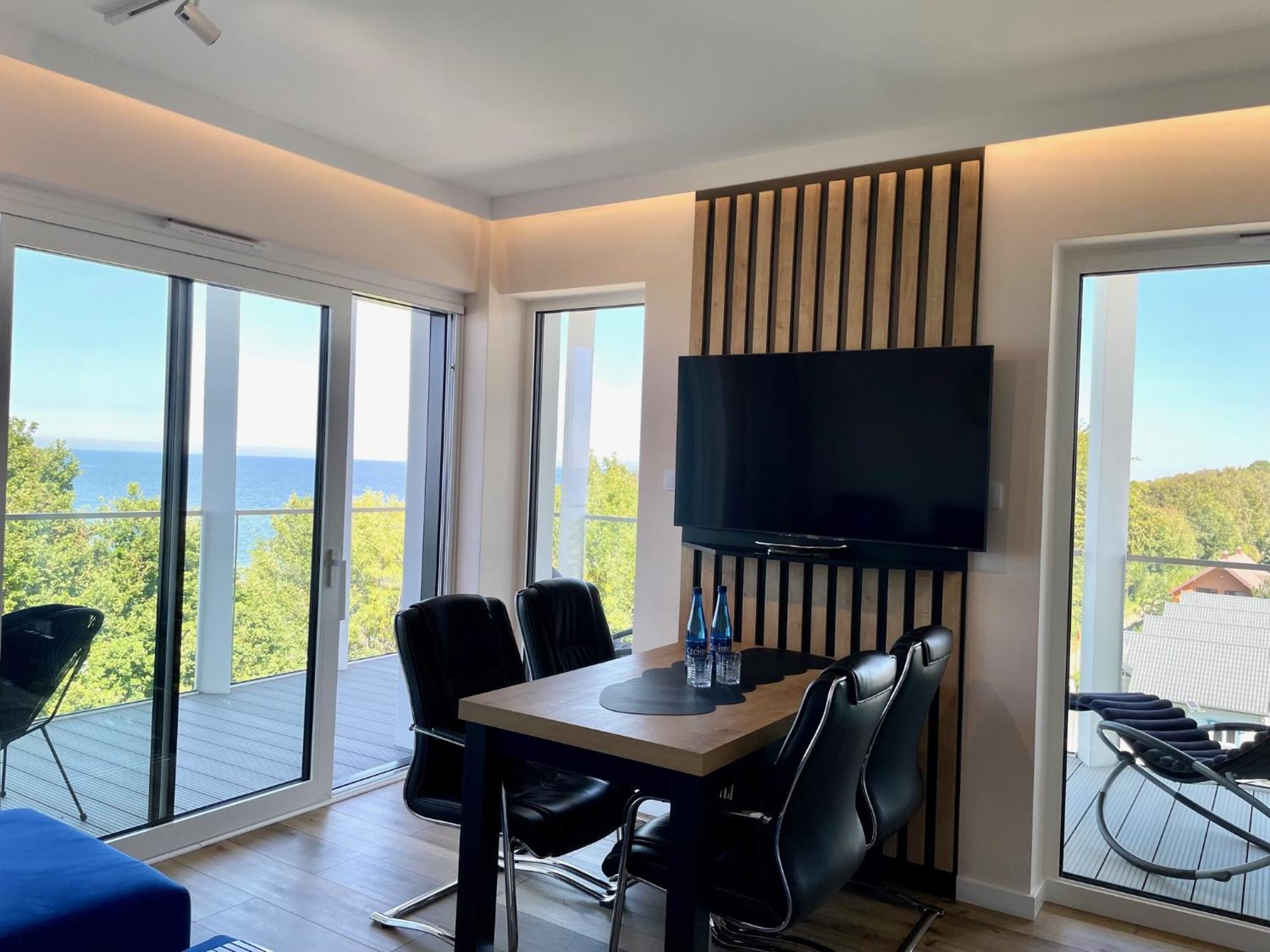 Perlowa Przystan - Apartamenty Komfort Widok Na Morze, Parking Сяноженти Екстериор снимка